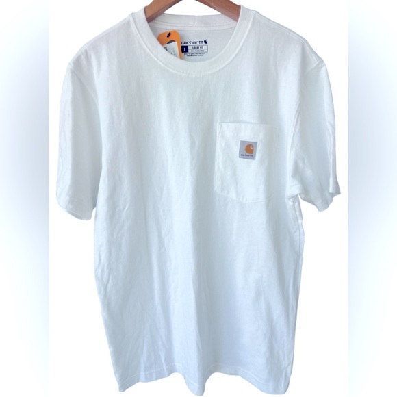 CARHARTT New with Tags LOOSE FIT HEAVYWEIGHT SHORT SLEEVE POCKET T-SHIRT - Picture 1 of 5